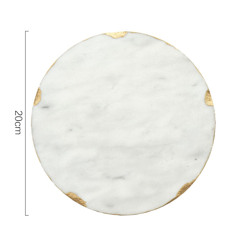 Natural Marble Tray Coaster