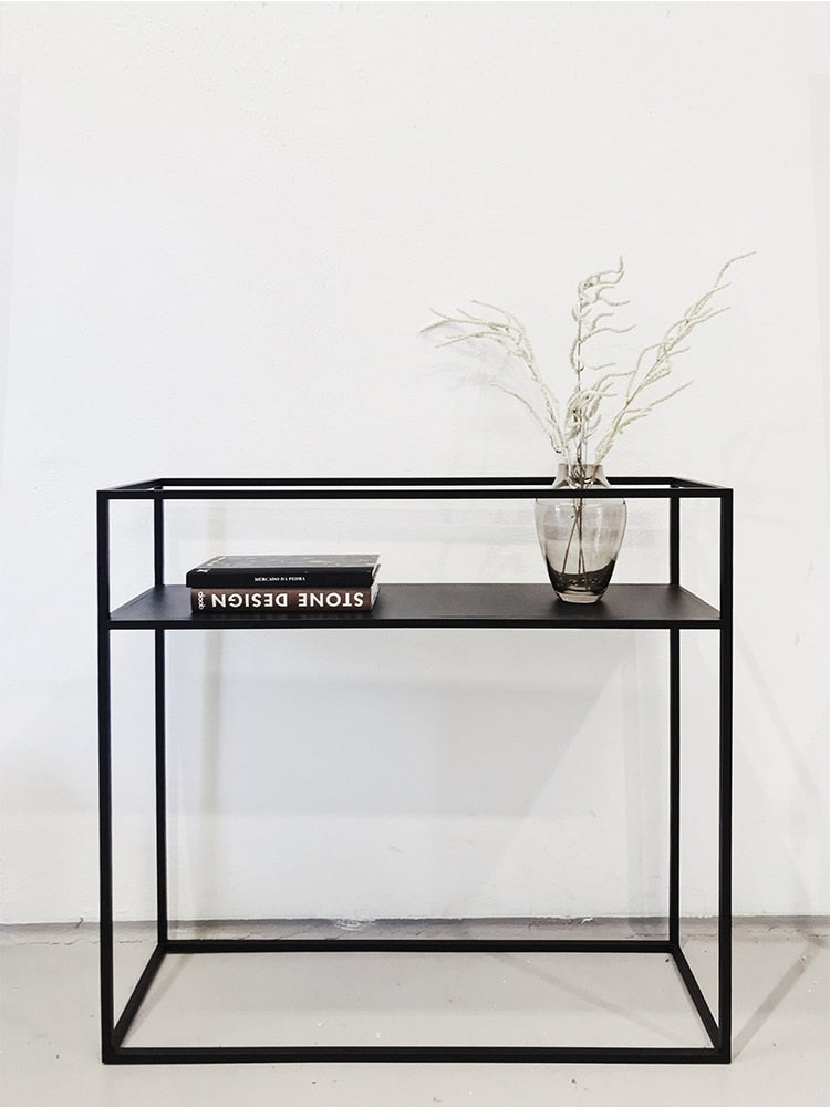 Iron Minimalist Console Table